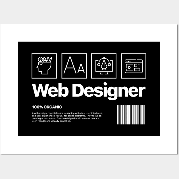 Web Designer Wall Art by artslave